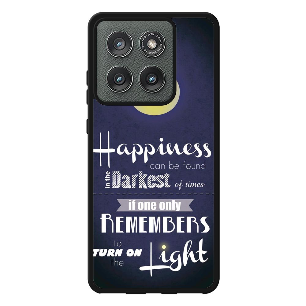 Happiness quote Harry Potter Motorola Moto Edge 2025 Case QC0770