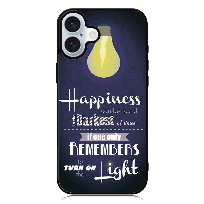 Happiness quote Harry Potter iPhone 16 Case QC0770