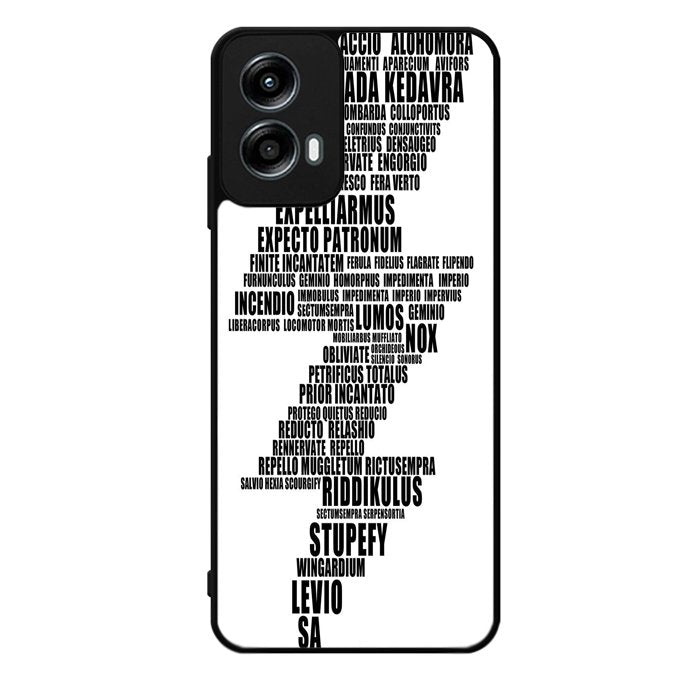 Harry Potter Spells Motorola Moto G Play 2024 Case OV0772