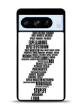 Harry Potter Spells Google Pixel 8 Pro Case QC0772