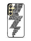 Harry Potter Spells Samsung Galaxy S25 Plus 5G , Samsung Galaxy S25+ 5G Case OV0772