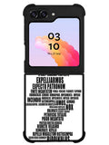 Harry Potter Spells Samsung Galaxy Z Flip 5 5G 2023 Case OV0772