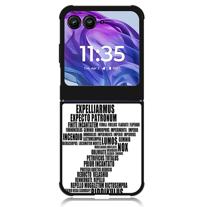 Harry Potter Spells Motorola Moto Razr Plus 2024 , Moto Razr+ 2024 Case OV0772
