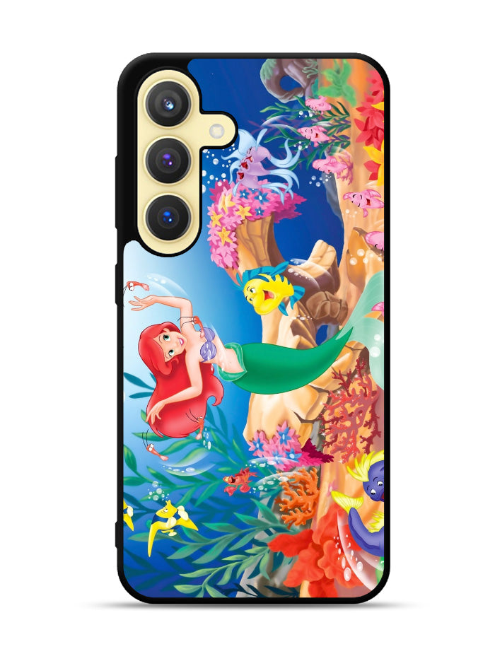 little mermaid Wallpaper Samsung Galaxy S25 5G Case OV0775