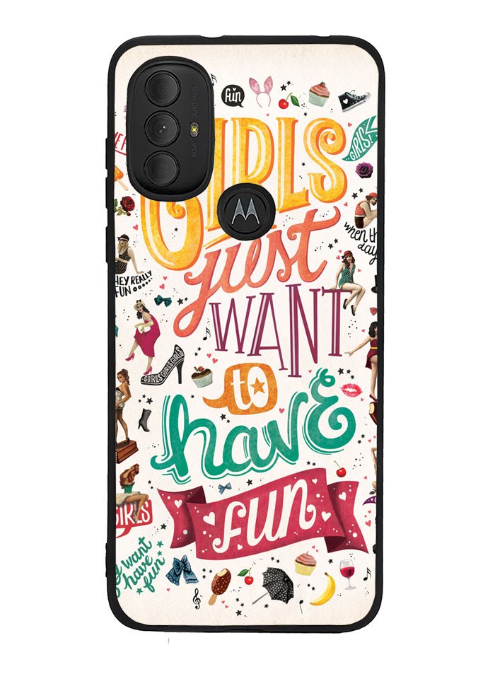 Girls Just Want To Have Fun Motorola Moto G Pure 2021 , Moto G Power 2022 Case OV0778