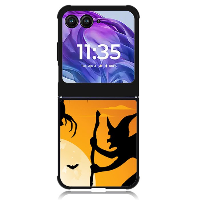 Halloween Cartoon Motorola Moto Razr Plus 2024 , Moto Razr+ 2024 Case OV0780