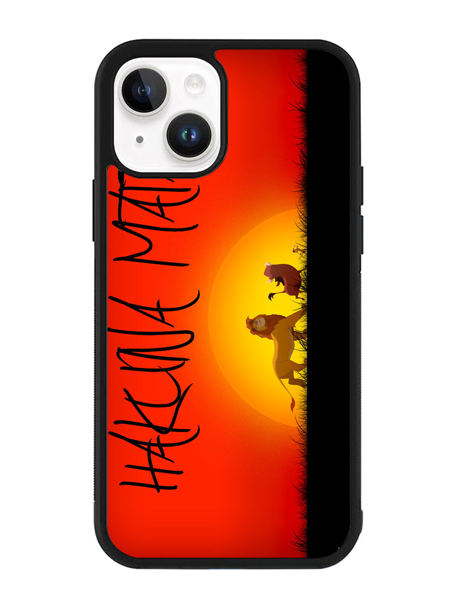 Lion king hakuna matata iPhone 14 Plus Case QC0786