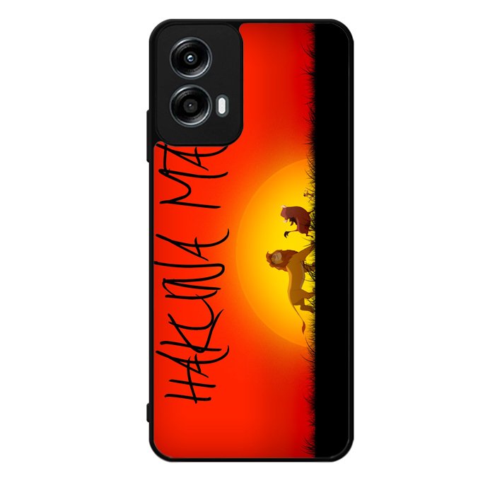 Lion king hakuna matata Motorola Moto G Play 2024 Case OV0786