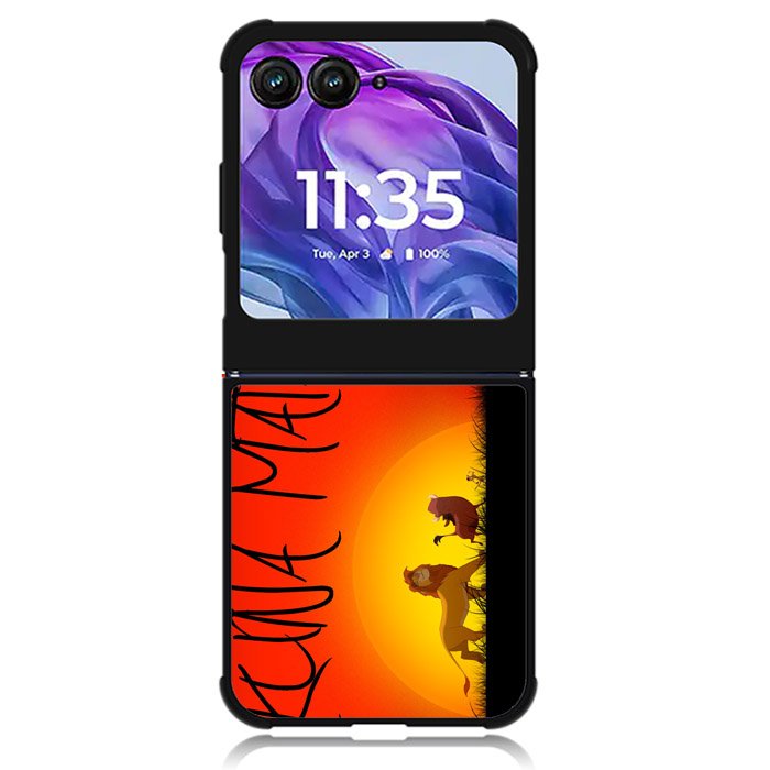 Lion king hakuna matata Motorola Moto Razr Plus 2024 , Moto Razr+ 2024 Case OV0786