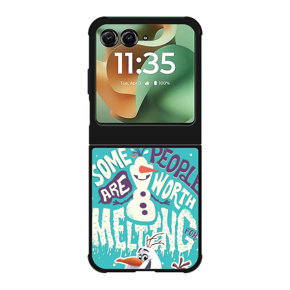 Frozen Olaf Quotes Motorola Moto RAZR 2025 Case OV0804