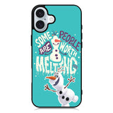 Frozen Olaf Quotes iPhone 16 Plus Case QC0804