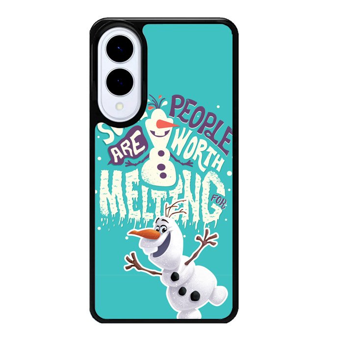 Frozen Olaf Quotes Samsung Galaxy S25 Edge 5G Case OV0804