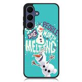 Frozen Olaf Quotes Samsung Galaxy S25 FE Case OV0804
