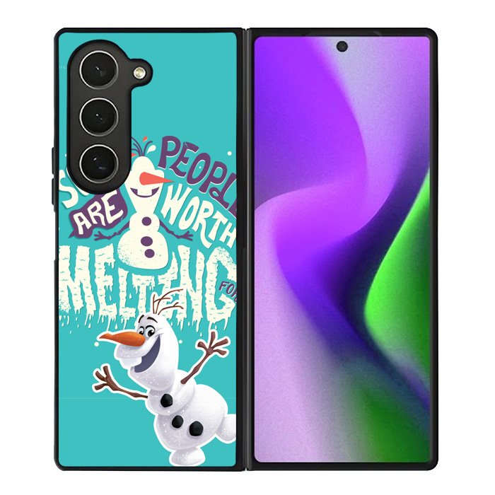 Frozen Olaf Quotes Samsung Galaxy Z Fold 6 5G 2024 Case OV0804