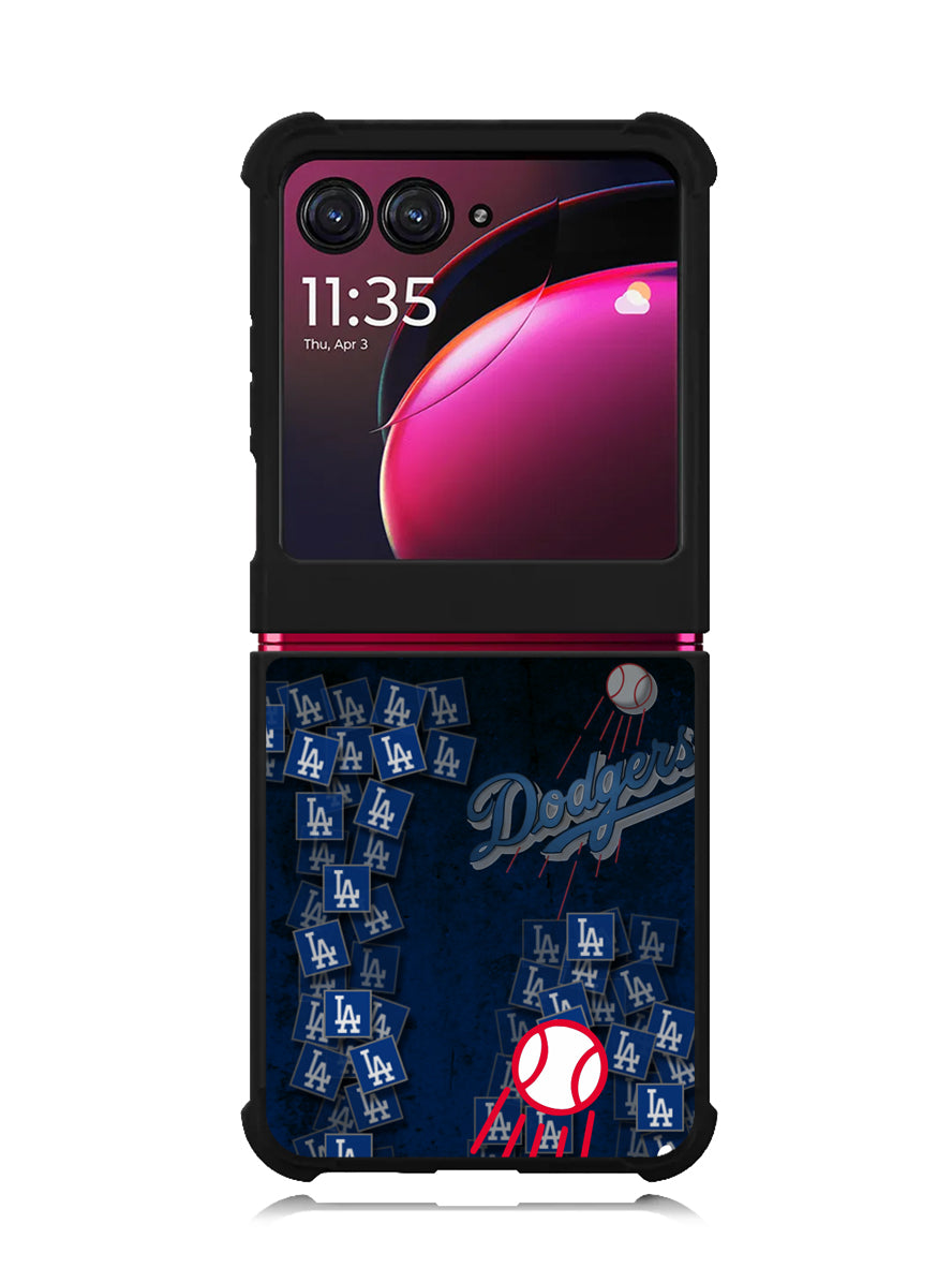 Los Angeles Dodgers Logo 2nd Motorola Moto Razr Plus 2023 , Moto Razr+ 2023 Case