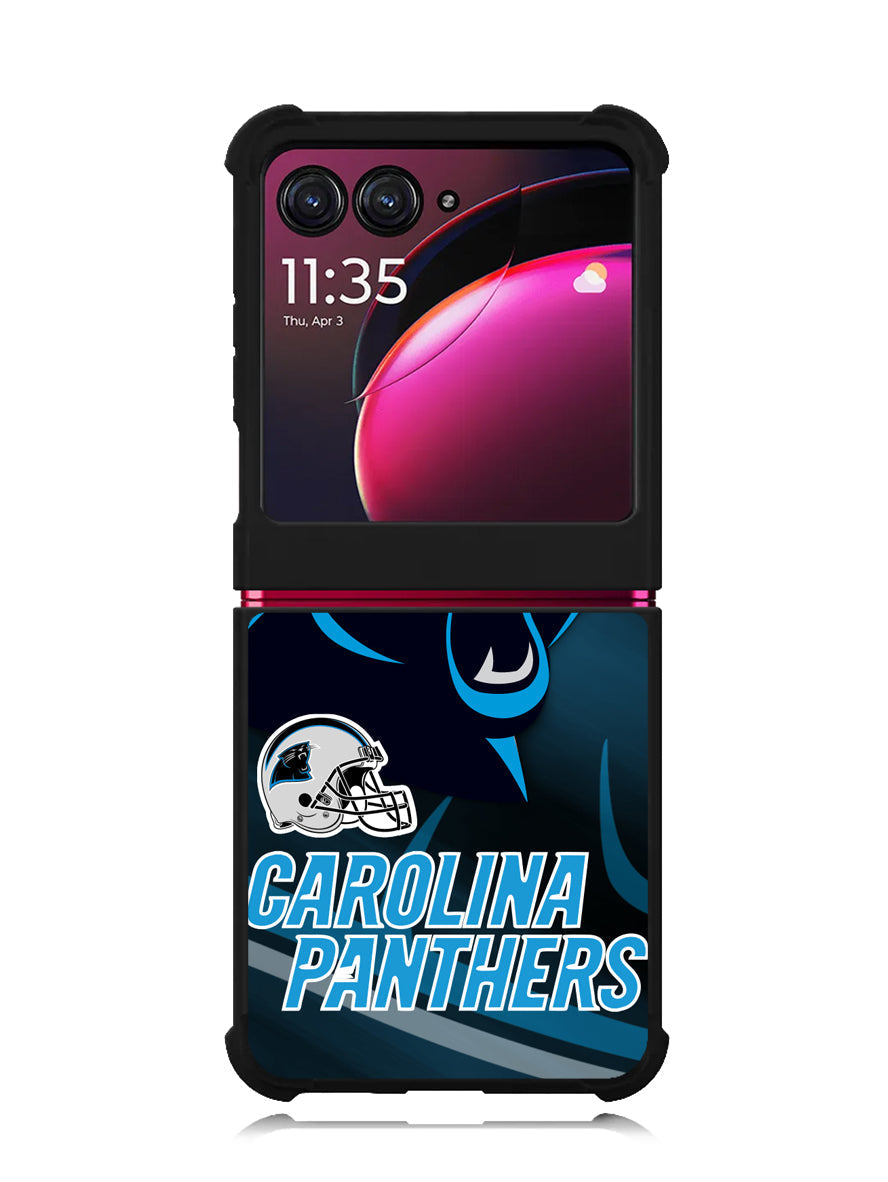 Carolina Panthers 4th Motorola Moto Razr Plus 2023 , Moto Razr+ 2023 Case