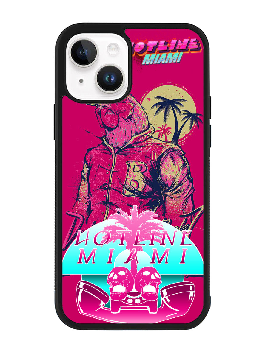 Hotline Miami iPhone 14 Plus Case QC0811