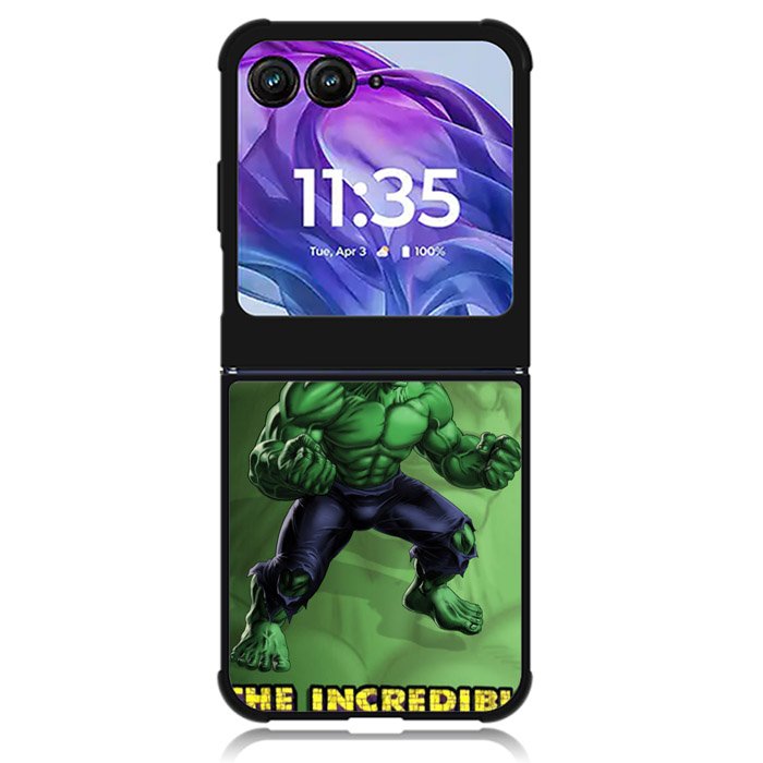 Incredible Hulk The Avengers Motorola Moto Razr Plus 2024 , Moto Razr+ 2024 Case OV0813