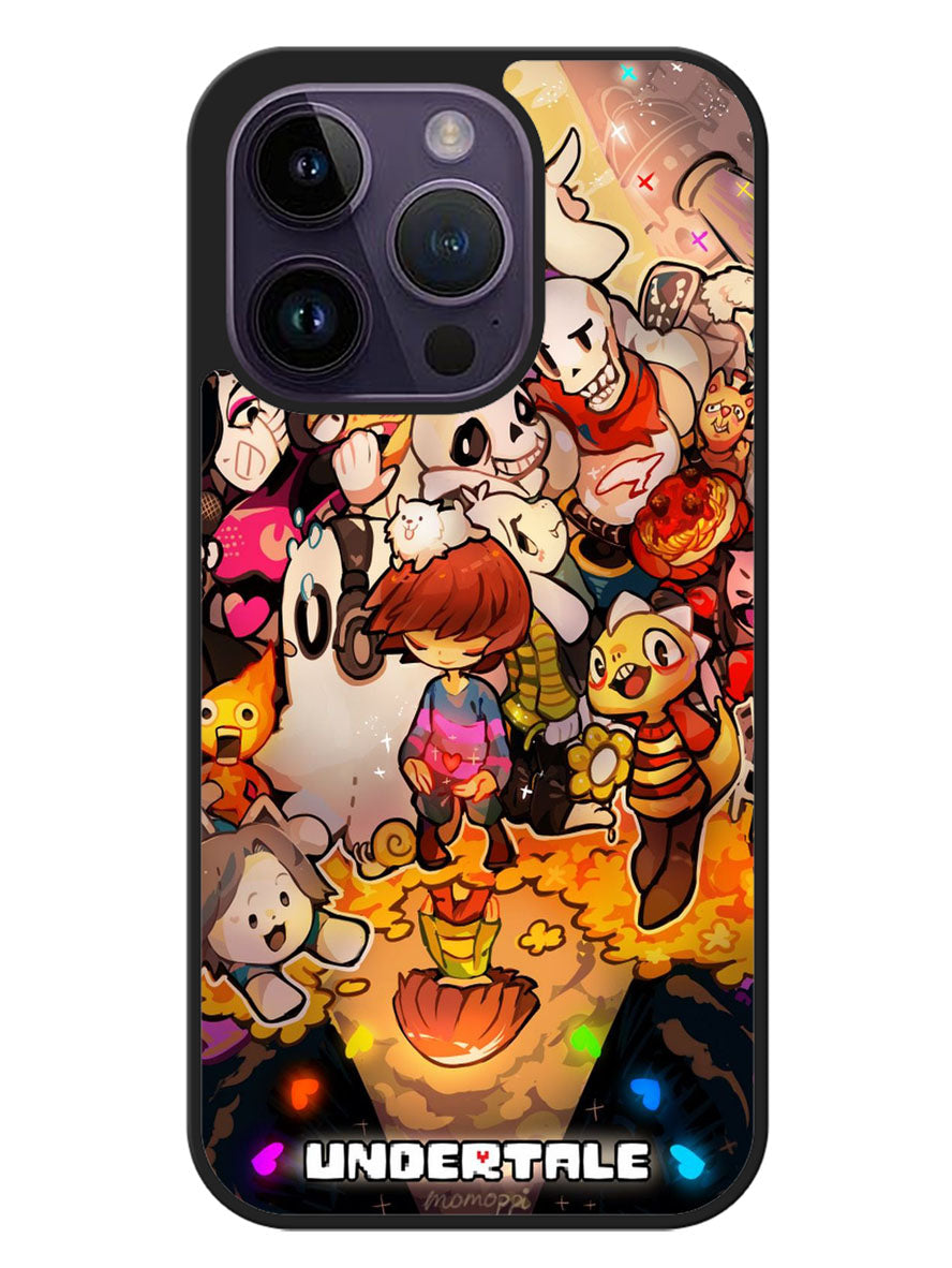 Undertale All Character iPhone 14 Pro Case