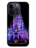 Disney Castle Night Lights 2nd iPhone 14 Pro Case
