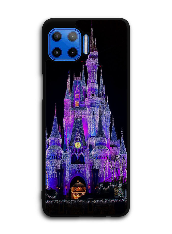 Disney Castle Night Lights 2nd Motorola Moto One 5G Case , Moto One 5G UW Case , Moto G 5G Plus Case