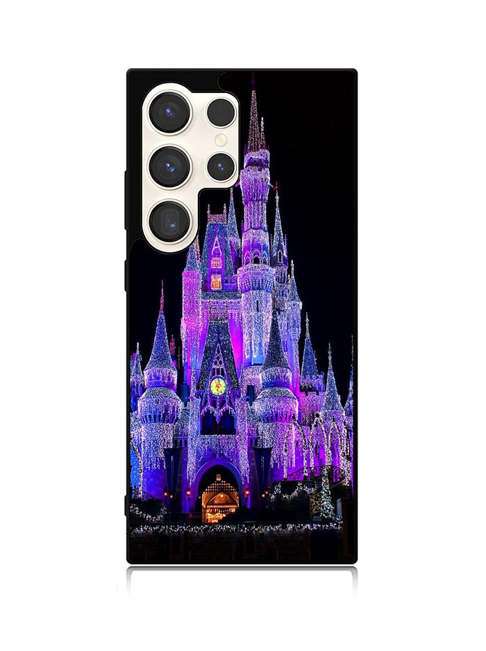 Disney Castle Night Lights 2nd Samsung Galaxy S25 Ultra 5G Case