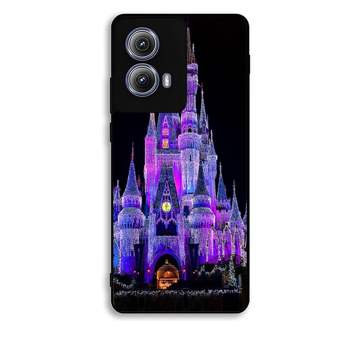 Disney Castle Night Lights 2nd Motorola Moto Edge 2024 Case OV3828