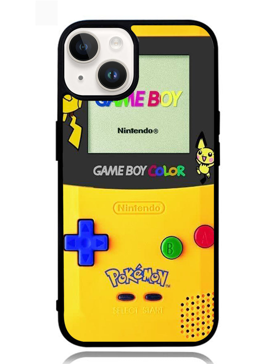 Game Boy Pokemon Pikachu iPhone 14 Plus Case