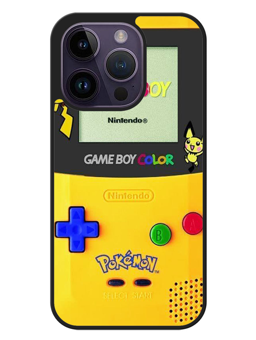 Game Boy Pokemon Pikachu iPhone 14 Pro Case