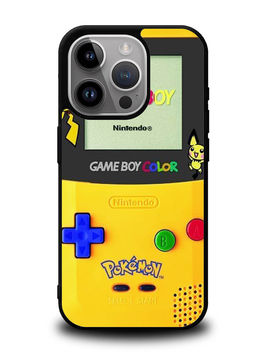 Game Boy Pokemon Pikachu iPhone 15 Pro Case