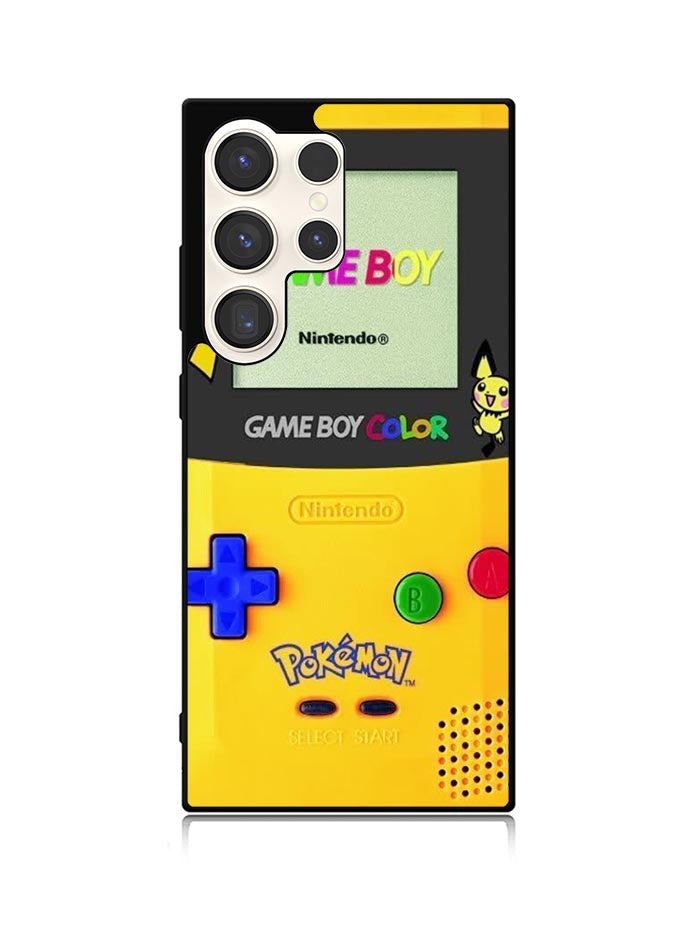 Game Boy Pokemon Pikachu Samsung Galaxy S25 Ultra 5G Case