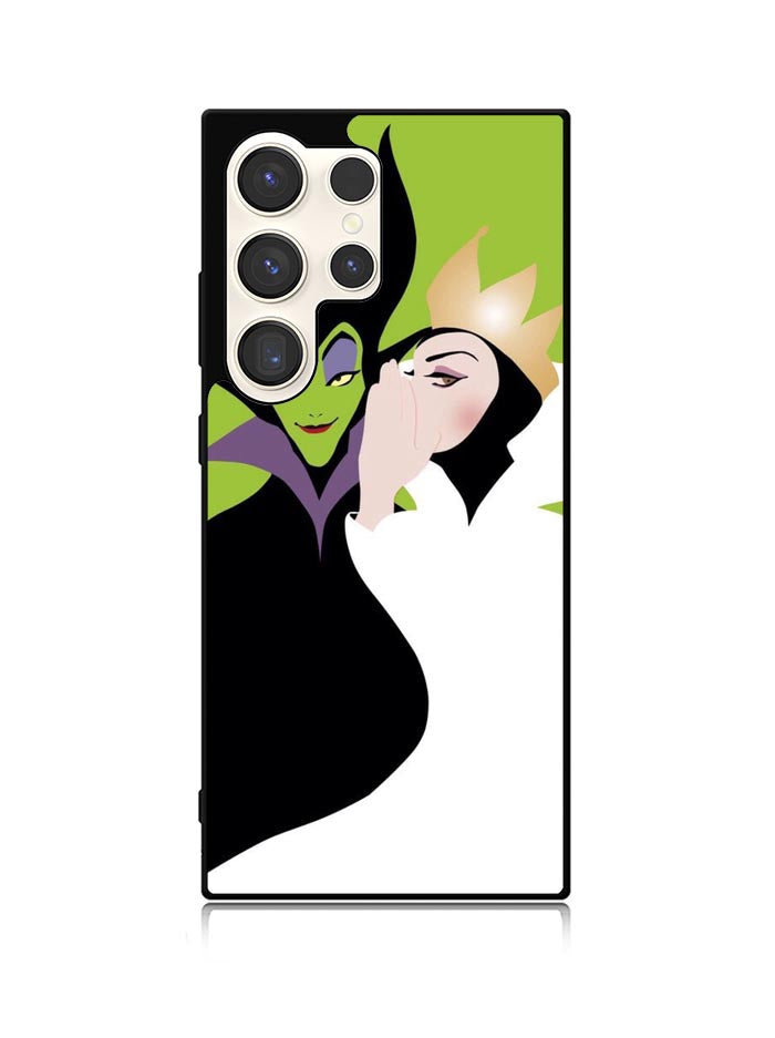 Evil Queen and Maleficent Samsung Galaxy S25 Ultra 5G Case QC0824