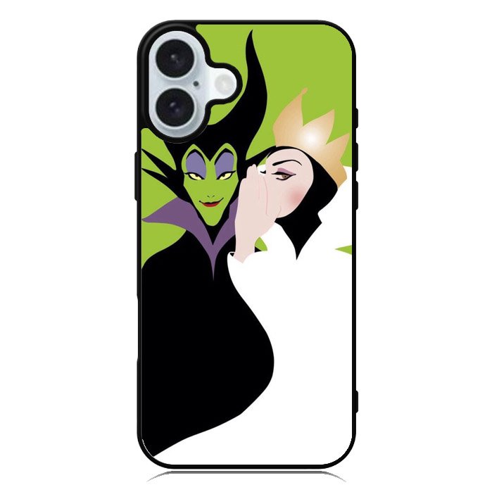 Evil Queen and Maleficent iPhone 16 Case QC0824
