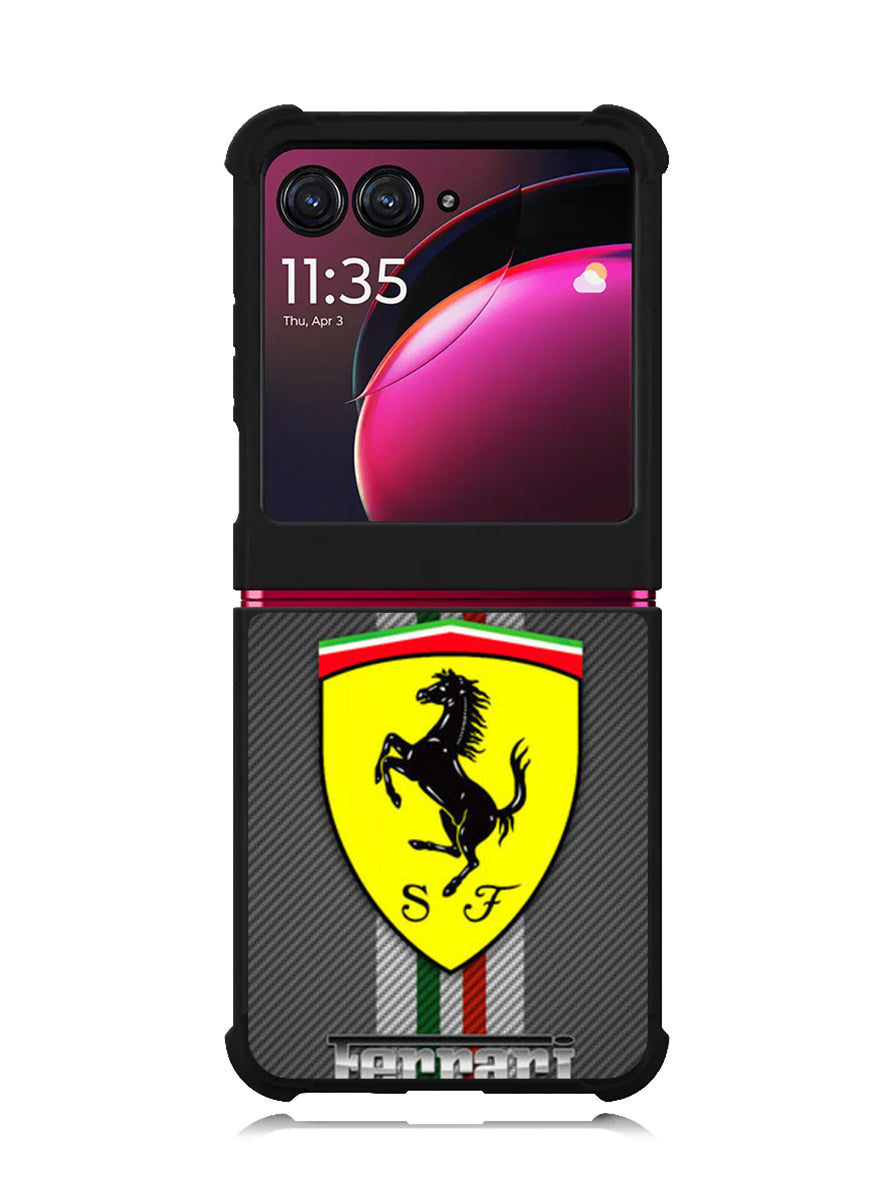 Ferrari Logo 1st Motorola Moto Razr Plus 2023 , Moto Razr+ 2023 Case