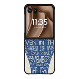 happyness quote harry potter Motorola Moto RAZR Plus 2025 Case OV5056