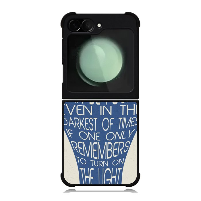 happyness quote harry potter Samsung Galaxy Z Flip 6 5G 2024 Case OV5056