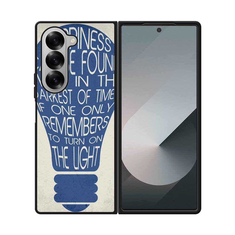 happyness quote harry potter Samsung Galaxy Z Fold 7 5G Case OV5056