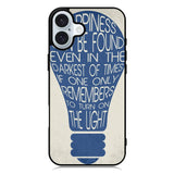 happyness quote harry potter iPhone 16 Plus Case QC5056
