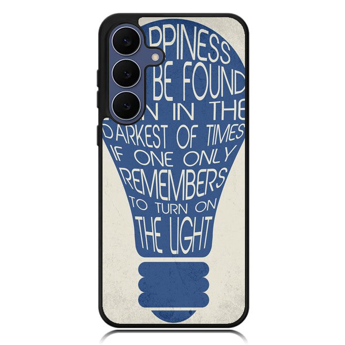 happyness quote harry potter Samsung Galaxy S25 FE Case OV5056