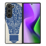 happyness quote harry potter Samsung Galaxy Z Fold 6 5G 2024 Case OV5056