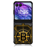 Boston Bruins 1st Motorola Moto Razr Plus 2024 , Moto Razr+ 2024 Case