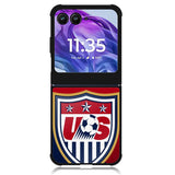 US Soccer Motorola Moto Razr Plus 2024 , Moto Razr+ 2024 Case OV0871