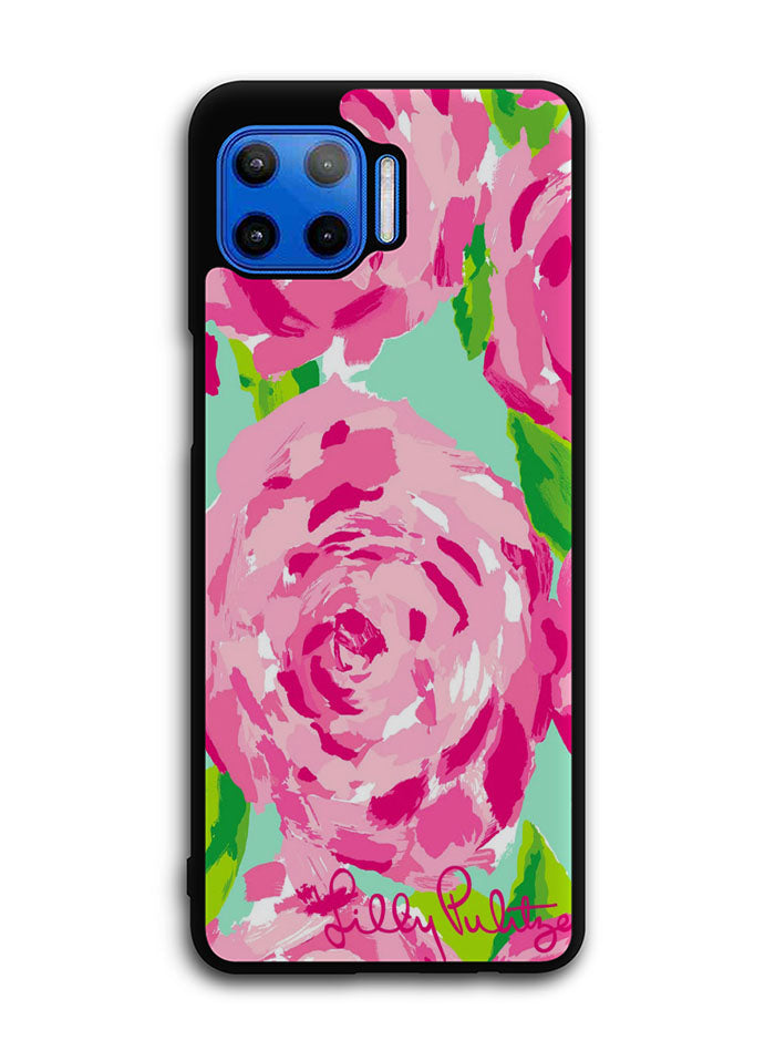 Lilly Pulitzer First Impression Motorola Moto One 5G Case , Moto One 5G UW Case , Moto G 5G Plus Case