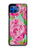 Lilly Pulitzer First Impression Motorola Moto One 5G Case , Moto One 5G UW Case , Moto G 5G Plus Case
