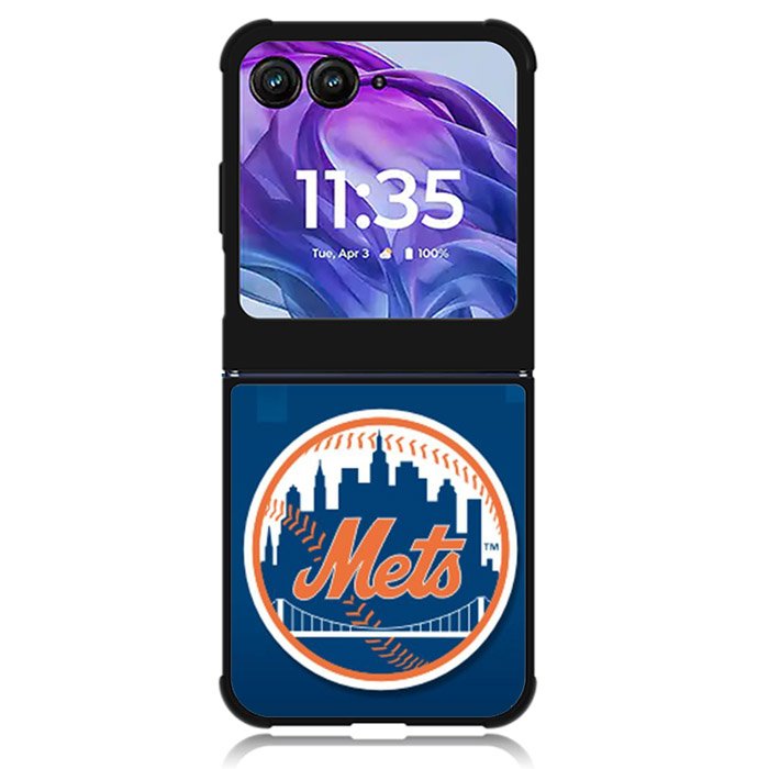 New York Mets 1st Motorola Moto Razr Plus 2024 , Moto Razr+ 2024 Case