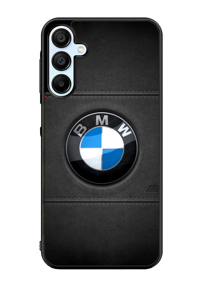 Bmw leather Logo Samsung Galaxy A15 5G Case