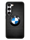 Bmw leather Logo Samsung Galaxy S23 5G Case