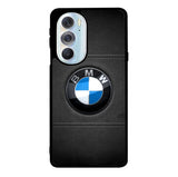 Bmw leather Logo Motorola Moto Edge 2022 Case