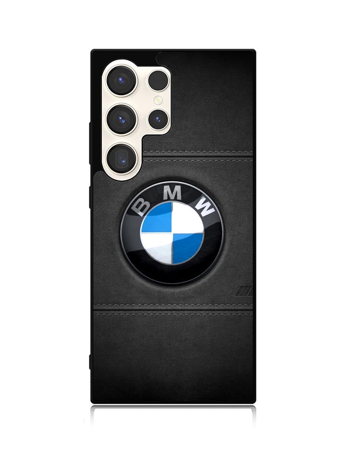 Bmw leather Logo Samsung Galaxy S25 Ultra 5G Case