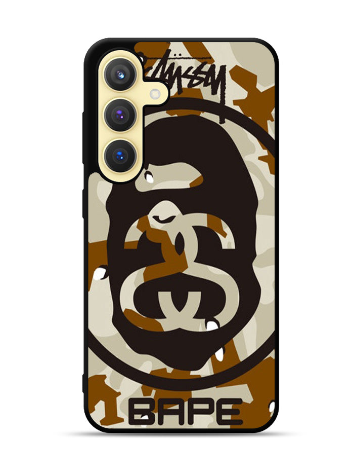 A Bathing Ae x Stussy Samsung Galaxy S25 Plus 5G , Samsung Galaxy S25+ 5G Case OV0933